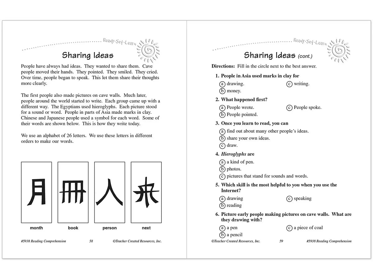 Master Reading Comprehension Workbook - Gr. 2 - US 2366