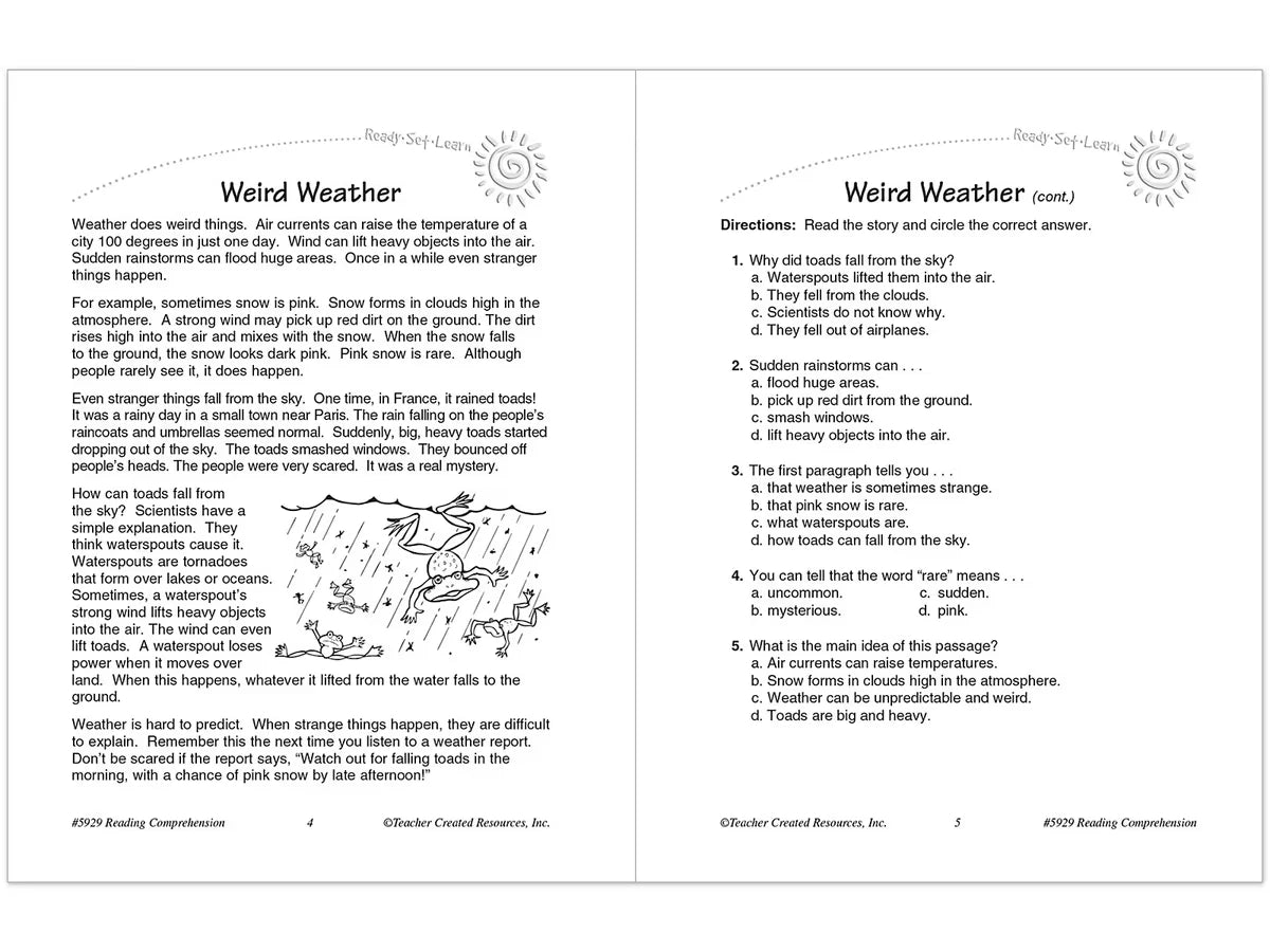 Master Reading Comprehension Workbook - Gr. 3 - US 4512