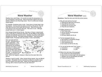 Master Reading Comprehension Workbook - Gr. 3 - US 4512