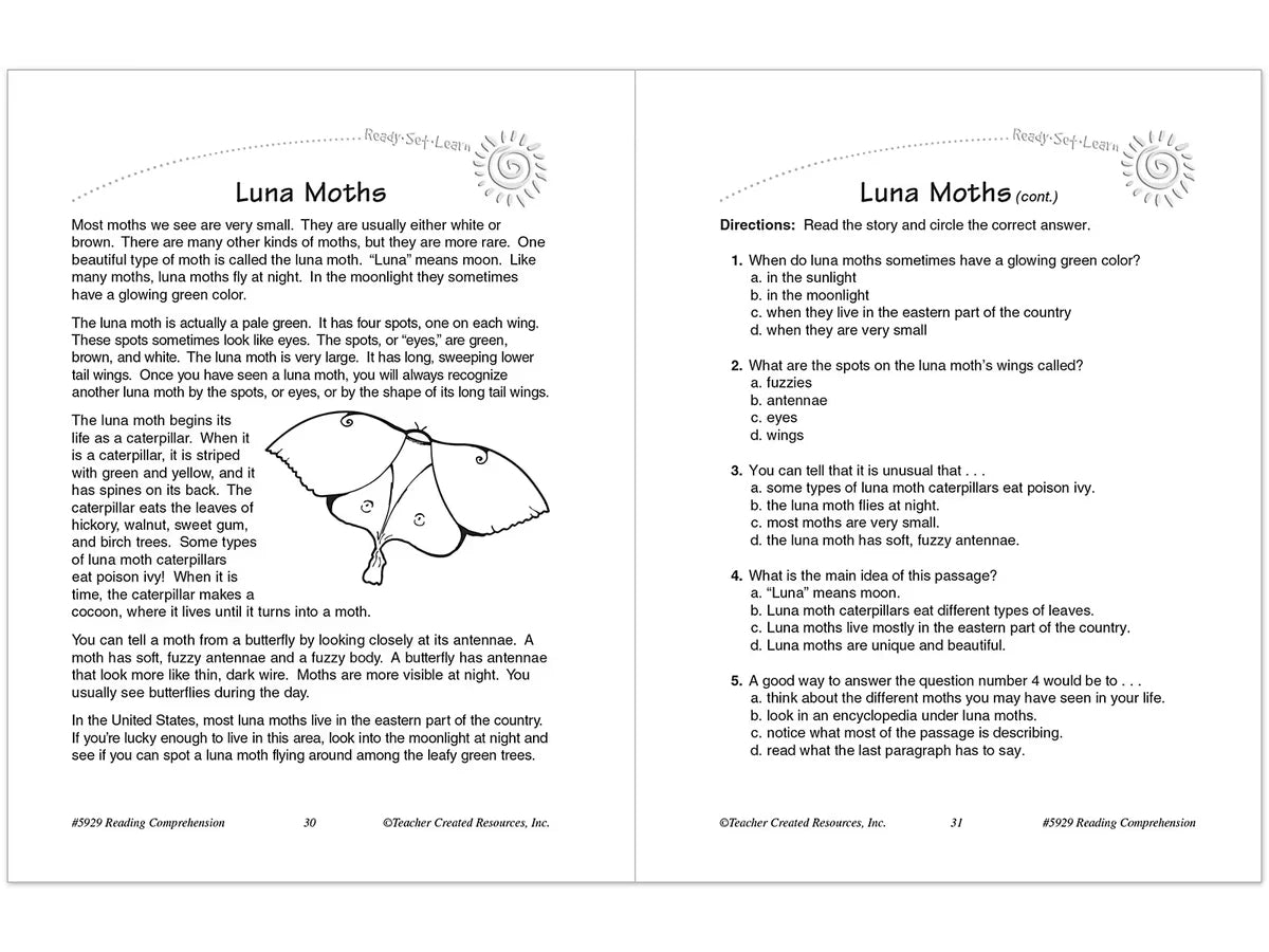 Master Reading Comprehension Workbook - Gr. 3 - US 4512