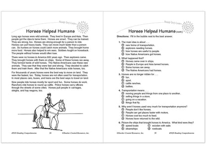 Master Reading Comprehension Workbook - Gr. 3 - US 4512