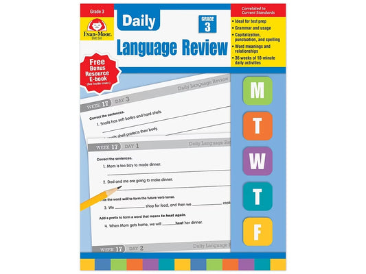 Daily Language Review Workbook - Gr. 3 - US 2318