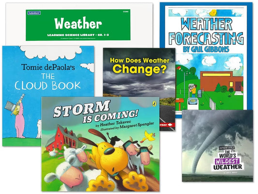 Weather Book Library - Gr. 1-3 - US 3830