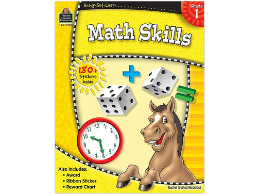 Math Skills Workbook - Gr. 1 - US 6070