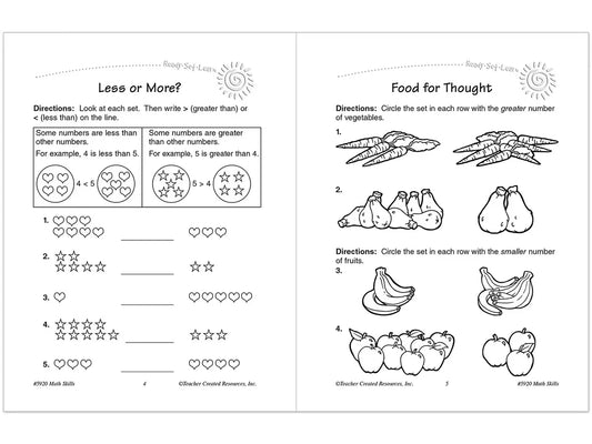 Math Skills Workbook - Gr. 1 - US 6070