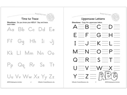 Kindergarten Workbook - US 8809
