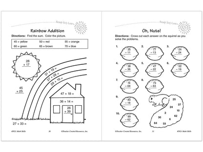 Math Skills Workbook - Gr. 2 - US 2930