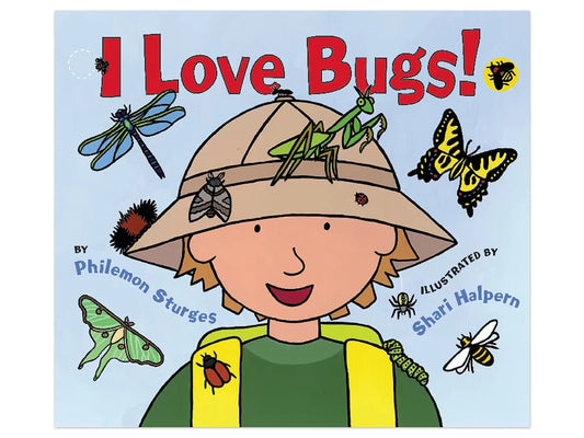 I Love Bugs! Hardcover Book - US 2571