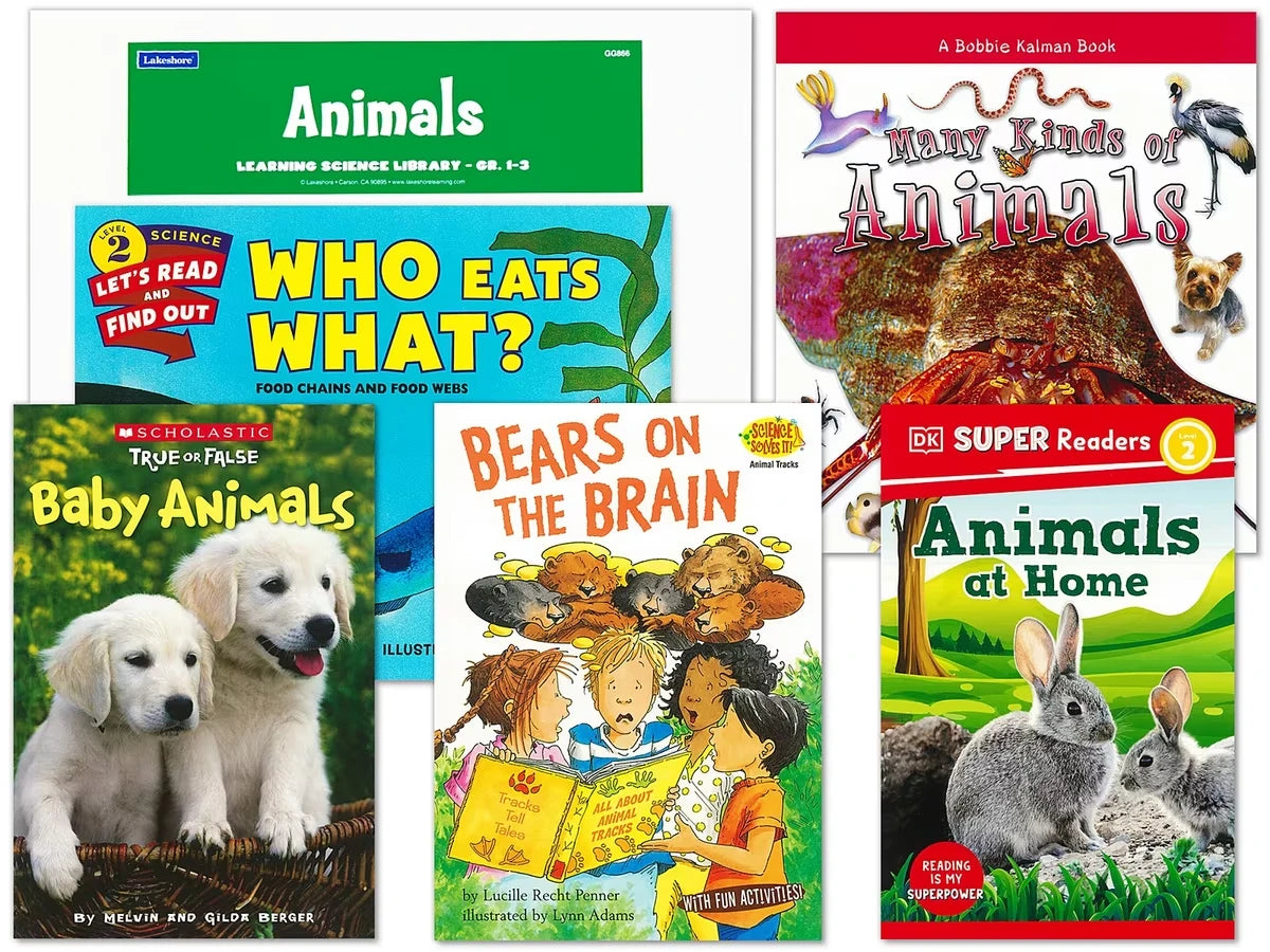 Animals Book Library - Gr. 1-3 - US 5584