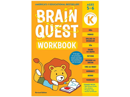 Brain Quest Workbook - Kindergarten - US 4574