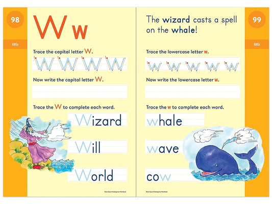 Brain Quest Workbook - Kindergarten - US 4574