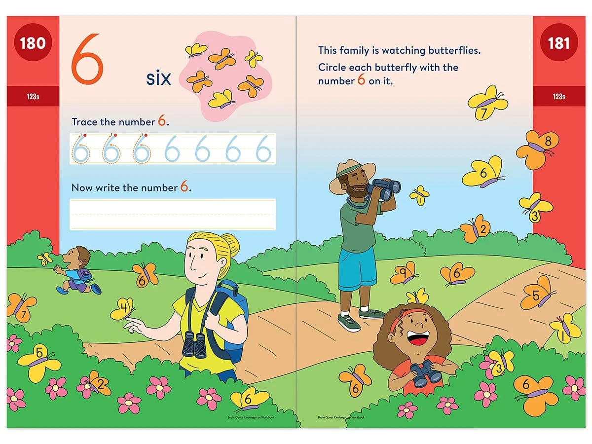 Brain Quest Workbook - Kindergarten - US 4574
