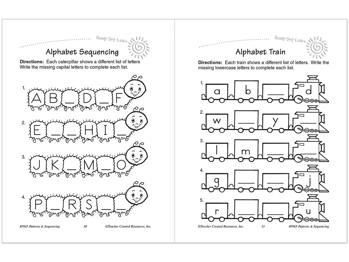 Patterns & Sequencing Workbook - US 4797
