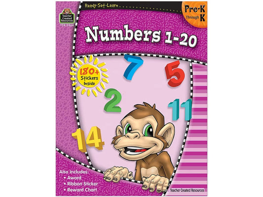 Numbers 1-20 Workbook - US 5246