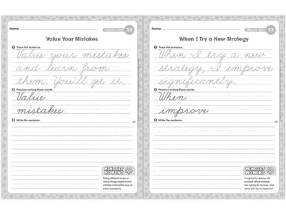 Cursive Writing Practice Workbook - Gr. 3 - US 3526