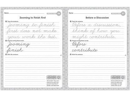 Cursive Writing Practice Workbook - Gr. 3 - US 3526