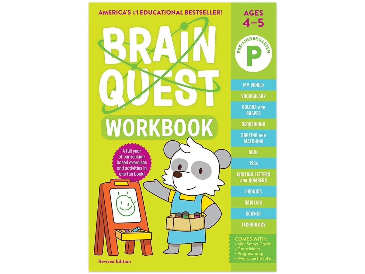 Brain Quest Workbook - Pre-K - US 8642