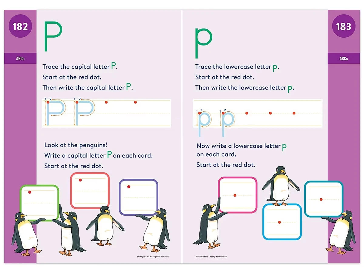 Brain Quest Workbook - Pre-K - US 8642