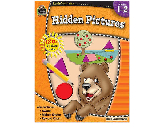 Hidden Pictures Workbook - Gr. 1-2 - US 8128