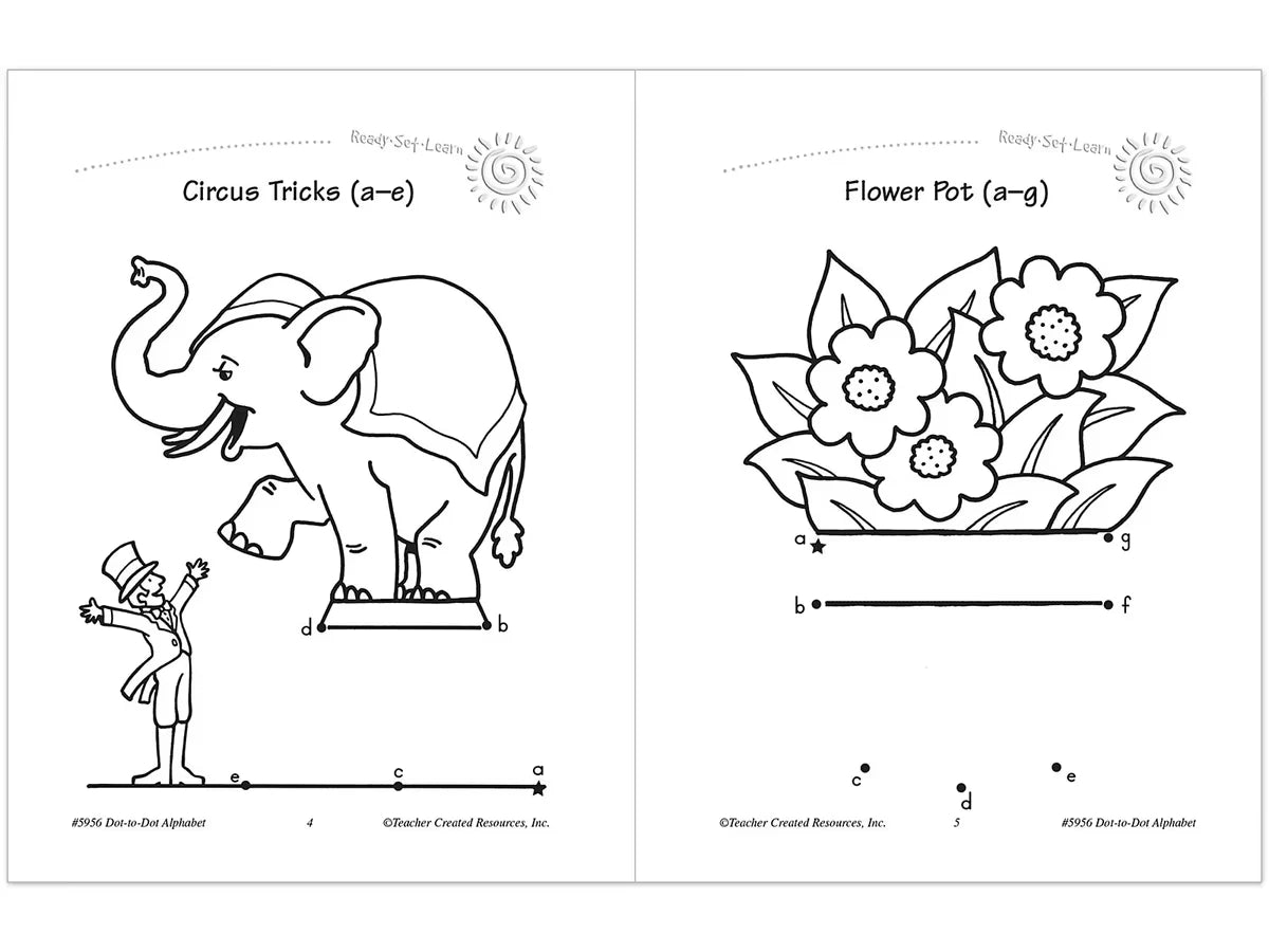Dot-To-Dot Alphabet Workbook - US 2830