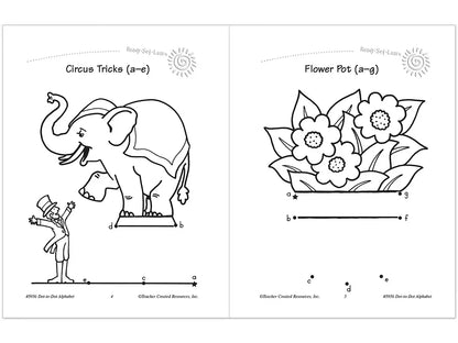 Dot-To-Dot Alphabet Workbook - US 2830