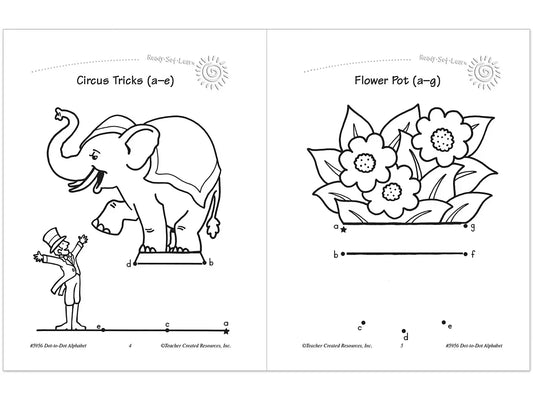 Dot-To-Dot Alphabet Workbook - US 2830