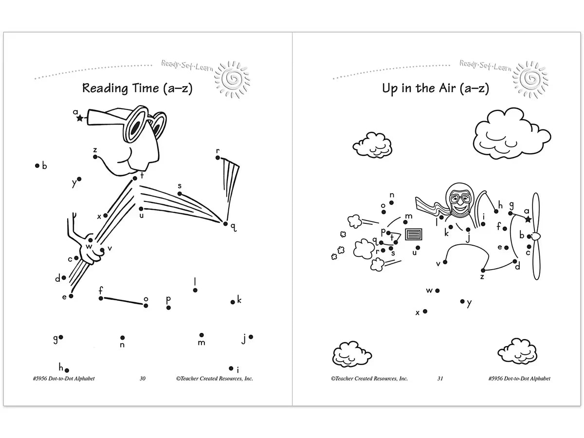 Dot-To-Dot Alphabet Workbook - US 2830
