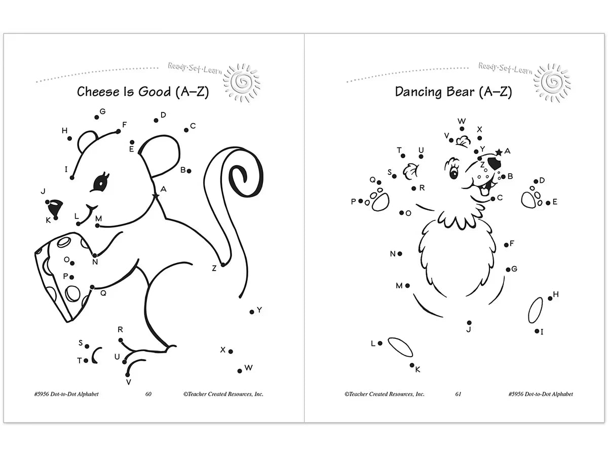 Dot-To-Dot Alphabet Workbook - US 2830