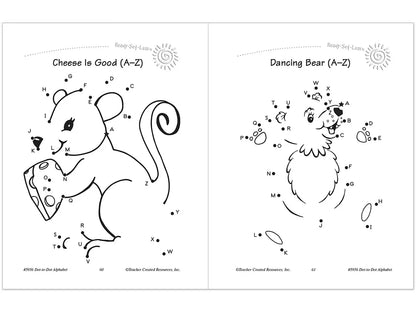 Dot-To-Dot Alphabet Workbook - US 2830