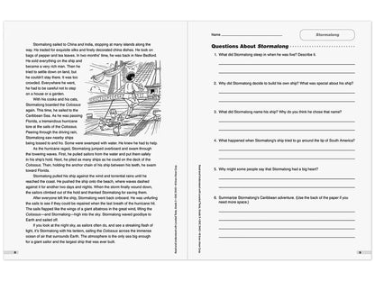 Read & Understand with Leveled Texts Workbook - Gr. 5 - US 5337