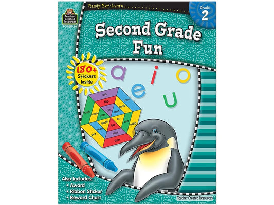 Second-Grade Fun Workbook - US 6544
