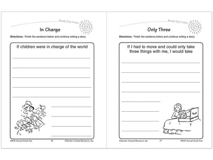 Second-Grade Fun Workbook - US 6544