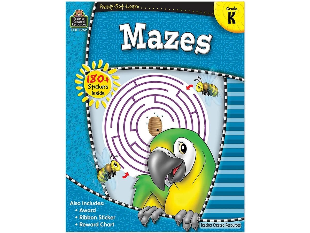 Mazes Workbook - Kindergarten - US 1816