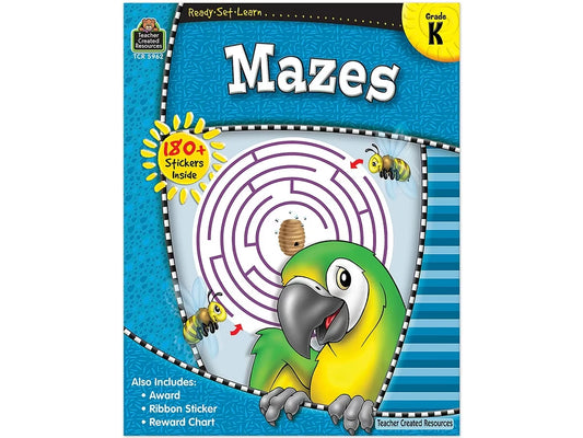 Mazes Workbook - Kindergarten - US 1816