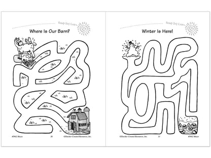 Mazes Workbook - Kindergarten - US 1816