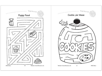 Mazes Workbook - Kindergarten - US 1816