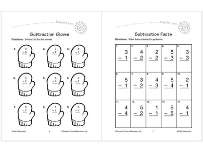 Subtraction Workbook - US 7230