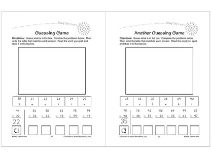 Subtraction Workbook - US 7230