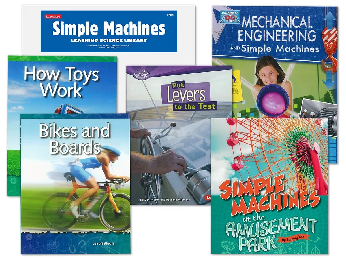 Simple Machines Book Library - Gr. 4-6 - US 1844