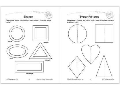 Kindergarten Fun Workbook - US 6210