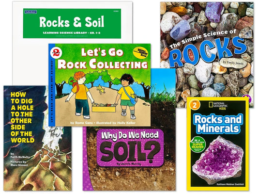 Rocks & Soil Book Library - Gr. 1-3 - US 4007