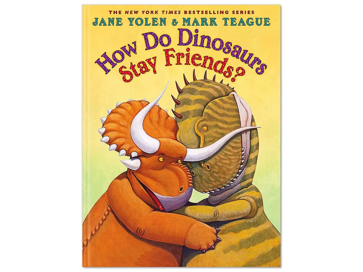 How Do Dinosaurs Stay Friends? Hardcover Book - US 3369