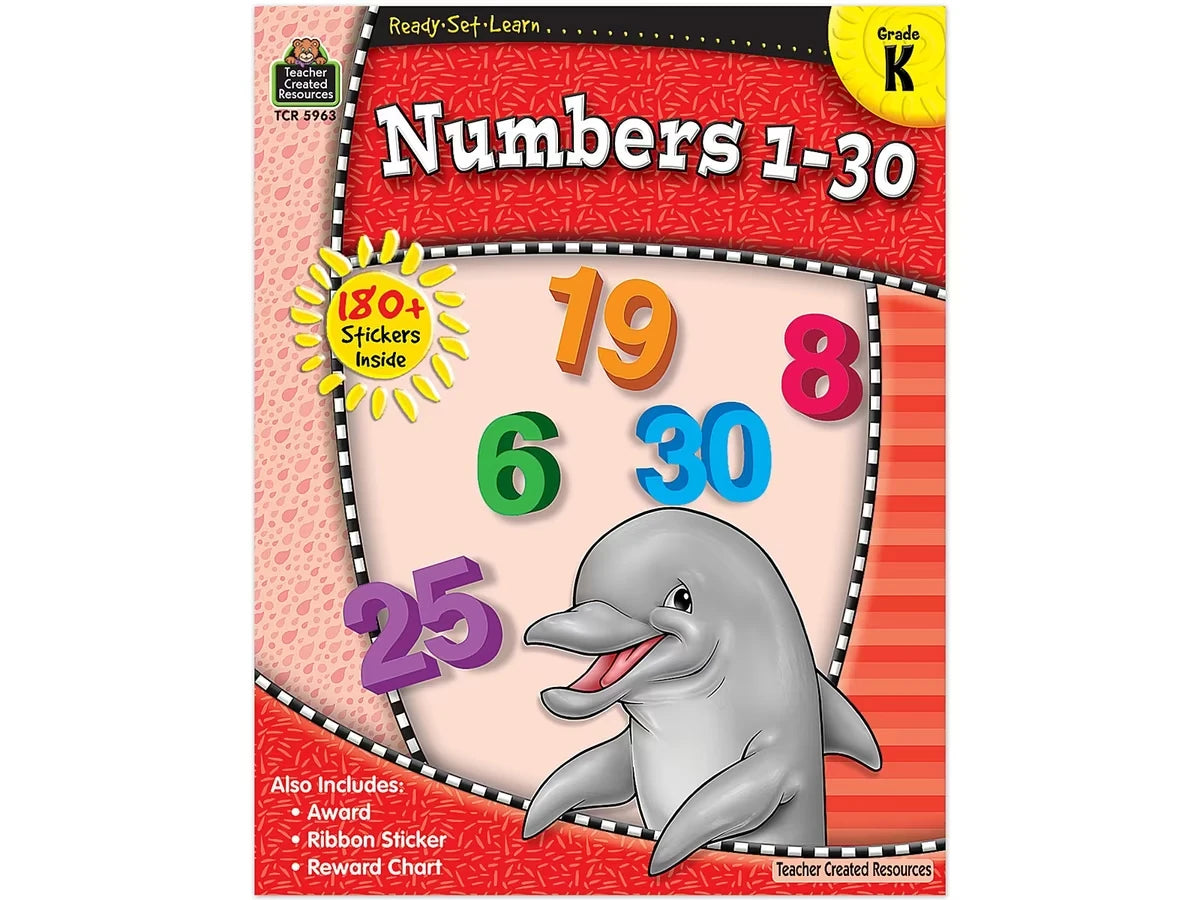 Numbers 1-30 Workbook - US 5050