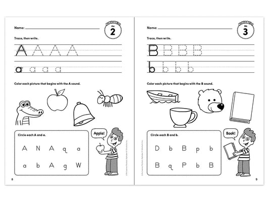 Alphabet Little Learner Packets Workbook - US 5385