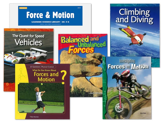Force & Motion Book Library - Gr. 4-6 - US 6456