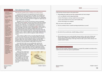 Spectrum® Science Workbook - Gr. 7 - US 9081