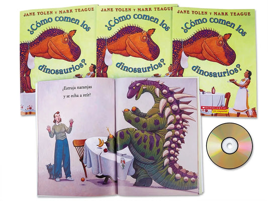 ¿Cómo comen los dinosaurios? Read-Along - US 8241