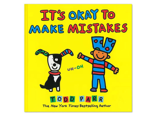 It’s Okay to Make Mistakes Hardcover Book - US 8892