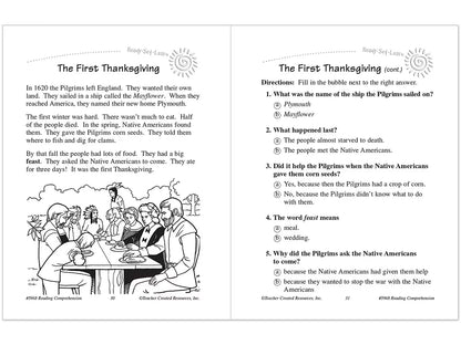 Master Reading Comprehension Workbook - Gr. 1 - US 1021