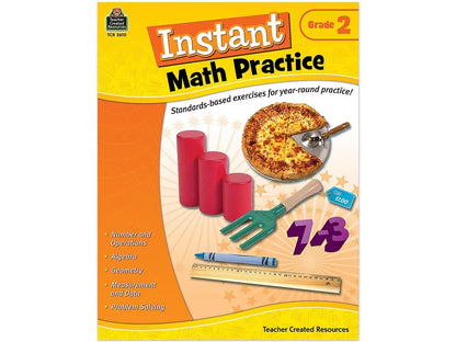 Instant Math Practice Workbook - Gr. 2 - US 5572